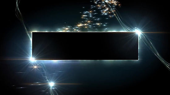 4K Animation Sparkling Dark Space Glow Intro Screen for your text